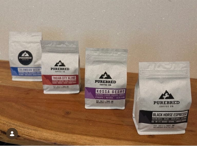 Locally Roasted by Purebred Coffee Co.